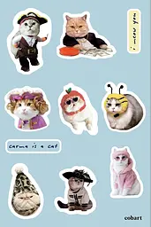 Стікерпак 3Д «Cats»