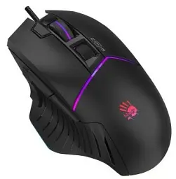 Миша Bloody W95 Max, Stone Black, USB, оптична (сенсор MAX BC3332-A), 100 - 12 000 cpi, 10 кнопок RGB підсвічування, ніжки X'Glide, 1.8 м - мініатюра 3