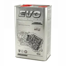 Моторна олива EVO E5 10W-40 SM/CF 4L (E5 4L 10W-40) - мініатюра 4