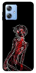 TPU чохол Demsky Rei skeleton для Motorola Moto G84