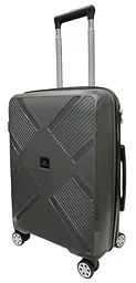 Валіза мала Madisson Snowball 53103 S ручна поклажа 55x39x21 см 37 л 2.7 кг Сірий