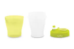 Чашка-непроливайка Nuvita, 200 мл, салатовий (NV1433Lime) - мініатюра 2
