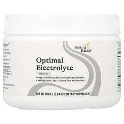 Електроліти Seeking Health Optimal Electrolyte без смаку 168.6 г