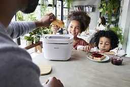 Тостер Philips Eco Conscious Edition HD2640/10 білий - мініатюра 6