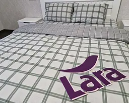 Постільна білизна LARA бязь d11362e160 з простирадлом на резинці 160х200х25 євро 200х220 см - мініатюра 6