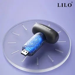 Вакуумний кліторальний вібромасажер LILO Puppy Hammer Чорний — вуманайзер 3-в-1 з ефектом лизання - мініатюра 4