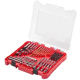 Набір свердлів та біт Intertool SD-0050 (у наборі 50 штук)