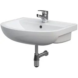 Умивальник меблевий Cersanit Larga Arteco 50 з отвором для змішувача (плівка) K667-007