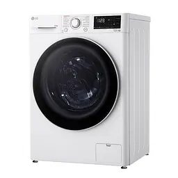 Пральна машина LG фронтальна, 8,5 кг, 1200, A+++, 48см, дисплей, пара, інвертор, білий (F2V3GS0WW) - мініатюра 5