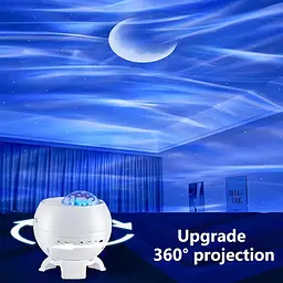 Проектор-нічник Magic Star E12B 2400 mAh White Epik teh0029712 - мініатюра 8