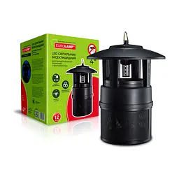 Інсектицидна лампа Eurolamp LED Світильник 4W 12V Вуличний з вентилятором (MK-4W(LED)F) (4262380664081) - мініатюра 2