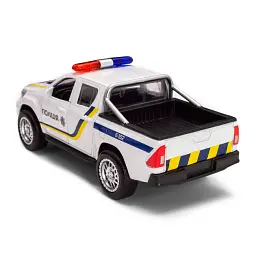 Автомодель TOYOTA HILUX Поліція KIDDISVIT KM250426 Різнокольоровий shop (6974465202511) - мініатюра 4