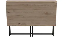 Стіл розкладний Моріс Ferrum-decor 750x1000x600 Чорний метал ДСП Дуб Сан-Марино 16 мм (FRD-104670) - мініатюра 13