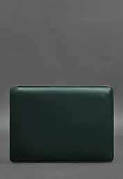Шкіряний чохол BlankNote для MacBook 14 дюйм Зелений Crazy Horse - мініатюра 2