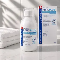 Ополіскувач для ротової порожнини Curaprox Perio Plus Regenerate CHX 0,09% для лікування гінгівіту та пародонтозу 200 мл