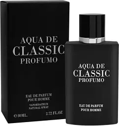 Оригінал Fragrance World Aqua de Classic Profumo 80 мл парфумована вода