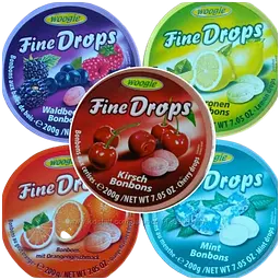 Льодяники Woogie Fine Drops зі смаком м'яти 200г - мініатюра 7