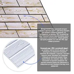 Декоративна панель Sticker Wall ПВХ 960х480х4мм SW-00000577 - мініатюра 2