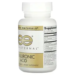 Натуральна добавка Source Naturals Skin Eternal Гіалуронова Кислота 50 мг 60 таблеток - мініатюра 2