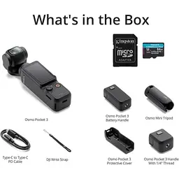 Екшн-камера DJI Osmo Pocket 3 Capture More Combo (CP.OS.00000376.01) EU [157538] - мініатюра 9