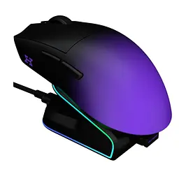 Ігрова миша HATOR HM-47 Pro Wireless Hellyberry ESports Gaming 26000dpi 50G Black-Violet Gradient - мініатюра 1