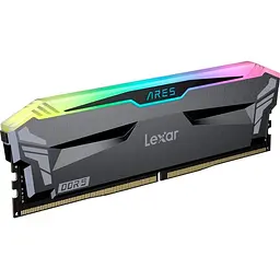 Модуль пам'яті Lexar DDR5 32GB (2X16) Ares 6800MHz RGB Black (LD5U16G68C34LA-RGD) - мініатюра 2