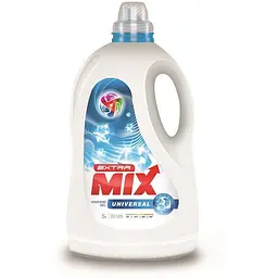 Гель для прання Extra Mix Universal для всіх типів тканин (125 циклів), 5 л
