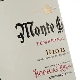 Вино Monte Real Tempranillo червоне сухе 0.75 л - мініатюра 3