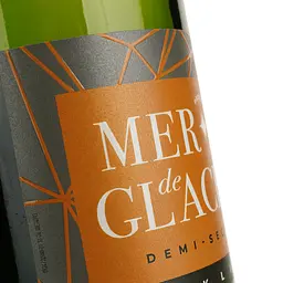 Вино ігристе Mer de Glace Blanc біле напівсухе 0.75 л - мініатюра 3
