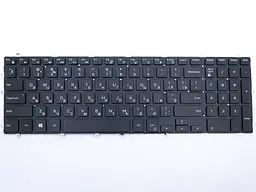 Клавіатура для DELL G3 3590 3579 3779 3593 G5 5500 5565 5567 5570 5590 5587 5575 5770 5775 G7 7588 7570 7580 7587 7566 (UA Black з підсвічуванням) - мініатюра 3