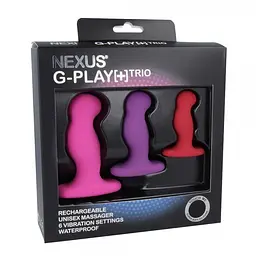 Набір вібростимуляторів Nexus G-Play Plus Trio 3 шт. мульті - мініатюра 4