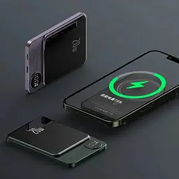 Портативний зарядний пристрій Power Bank Q9 5000 mAh ∙ Бездротовий повербанк з технологією Power Bank Q9 5000 mAh - мініатюра 5