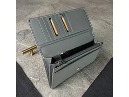 Жіночий гаманець New Rainbow 3435 grigio Сірий 19x10 см TONY PEROTTI acs0032601 - мініатюра 4