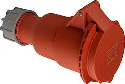 Розетка переносна P5 32А IP44 3P+N+PE UCombi АСКО-УКРЕМ (A0080010130) - мініатюра 2