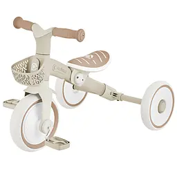 Велосипед дитячий  Globber Learning Trike 2в1 PLUS до 20 кг кокос (737-466)