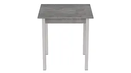 Стіл кухонний Ferrum-decor Дієго 75x90x90 Білий ДСП Бетон 16мм (FRD-105579) - мініатюра 4