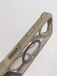 Чохол ZAGG Gear4 Rainier MagSafe KS для iPhone 17 Прозорий протиударний із підставкою Бежевий - мініатюра 7