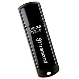 USB Flash накопичувач Transcend 128GB JetFlash 700 USB 3.0 black (TS128GJF700)