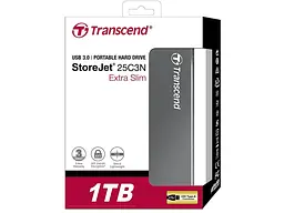 Зовнішній жорсткий диск Transcend StoreJet 25C3 (TS2TSJ25C3N) - мініатюра 4