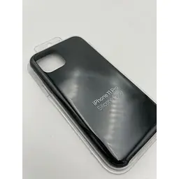 Оригінальний силіконовий чохол Apple Silicone Case для iPhone 11 Pro (5.8") Black (MWYN2ZM/A) - мініатюра 5