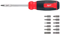 Викрутка , 14 насадок, руків'я двокомпонентне, Hex, PH, SL, PZ, Torx, сталь Milwaukee hoz0014183