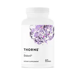 Натуральна добавка Thorne Diabenil, 90 капсул