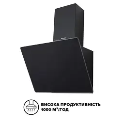 Витяжка Interline FLOW BL A/60/GL/M - мініатюра 2