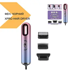 Фен стайлер XPRO Hair Dryer 521-2341 компактний чорний (43636-_217) - мініатюра 2