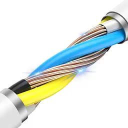 Зарядний пристрій 220В 2 USB з кабелем USB - Lightning Hoco N7 Speedy Чорний - мініатюра 6