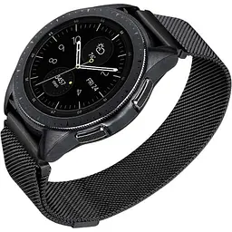 Ремінець DK CDK для Canyon Otto SW-86 20mm Metal Milanese Loop Magnetic (09649) (black) - мініатюра 3