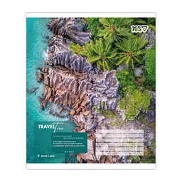 Зошит Yes Travel line А5 96 аркушів, клітинка (768826) - мініатюра 2