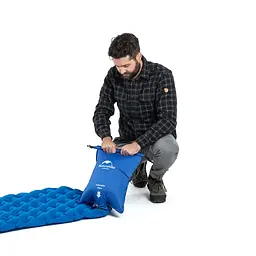 Герметичний мішок для накачування матрацу Naturehike FC-10 NH19Q033-D blue - мініатюра 4