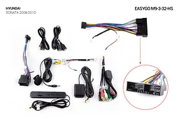 Штатна автомагнітола EasyGo M9-3-32-HS Hyundai Sonata 2008-2010 - мініатюра 5