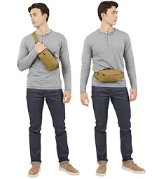 Сумка на пояс Thule Aion Sling Bag Nutria (TH 3204728) - мініатюра 11